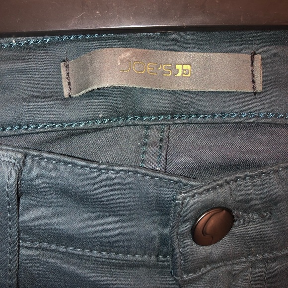 JOE'S Midrise Sooo Soft Denim Leggings Lagoon - Picture 6 of 8